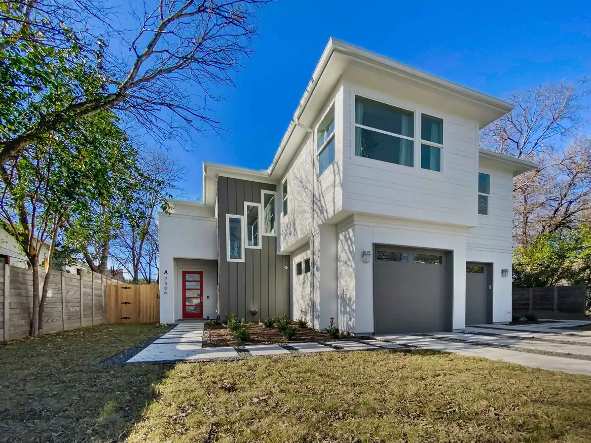 Brockman Townhomes A, a new custom home by Klein Custom Builders in Austin, Texas