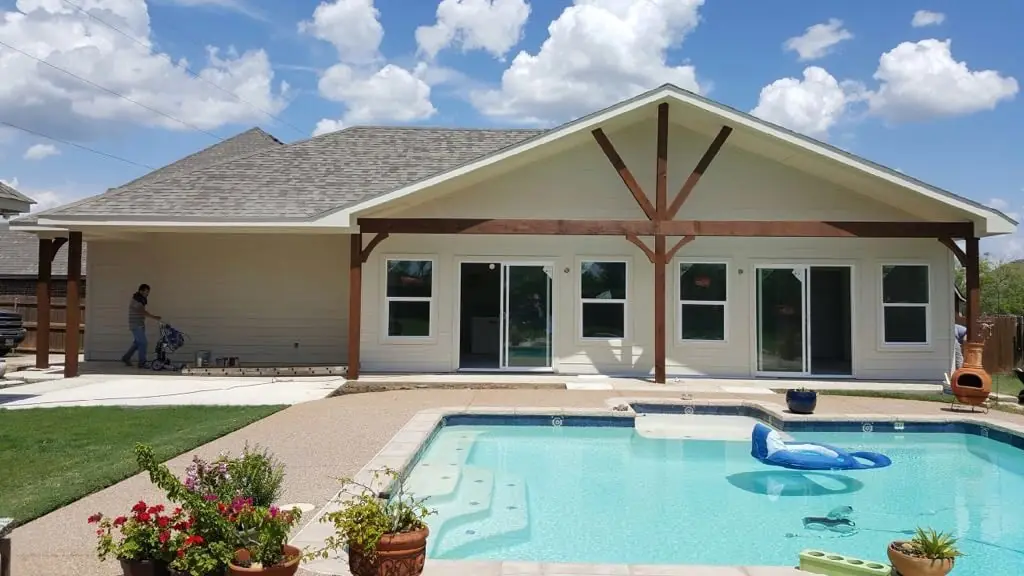 Builder Rd addition, a room addition by Klein Custom Builders in Crowley, Texas
