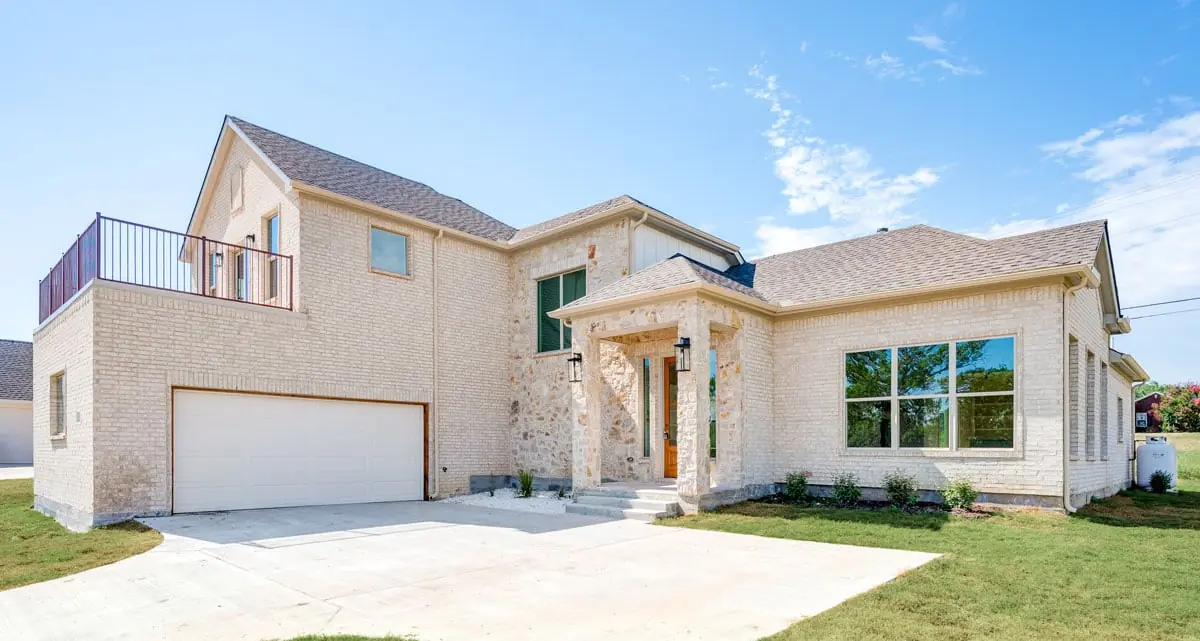 Green Meadow, a new custom home by Klein Custom Builders in Lakewood Village, Texas